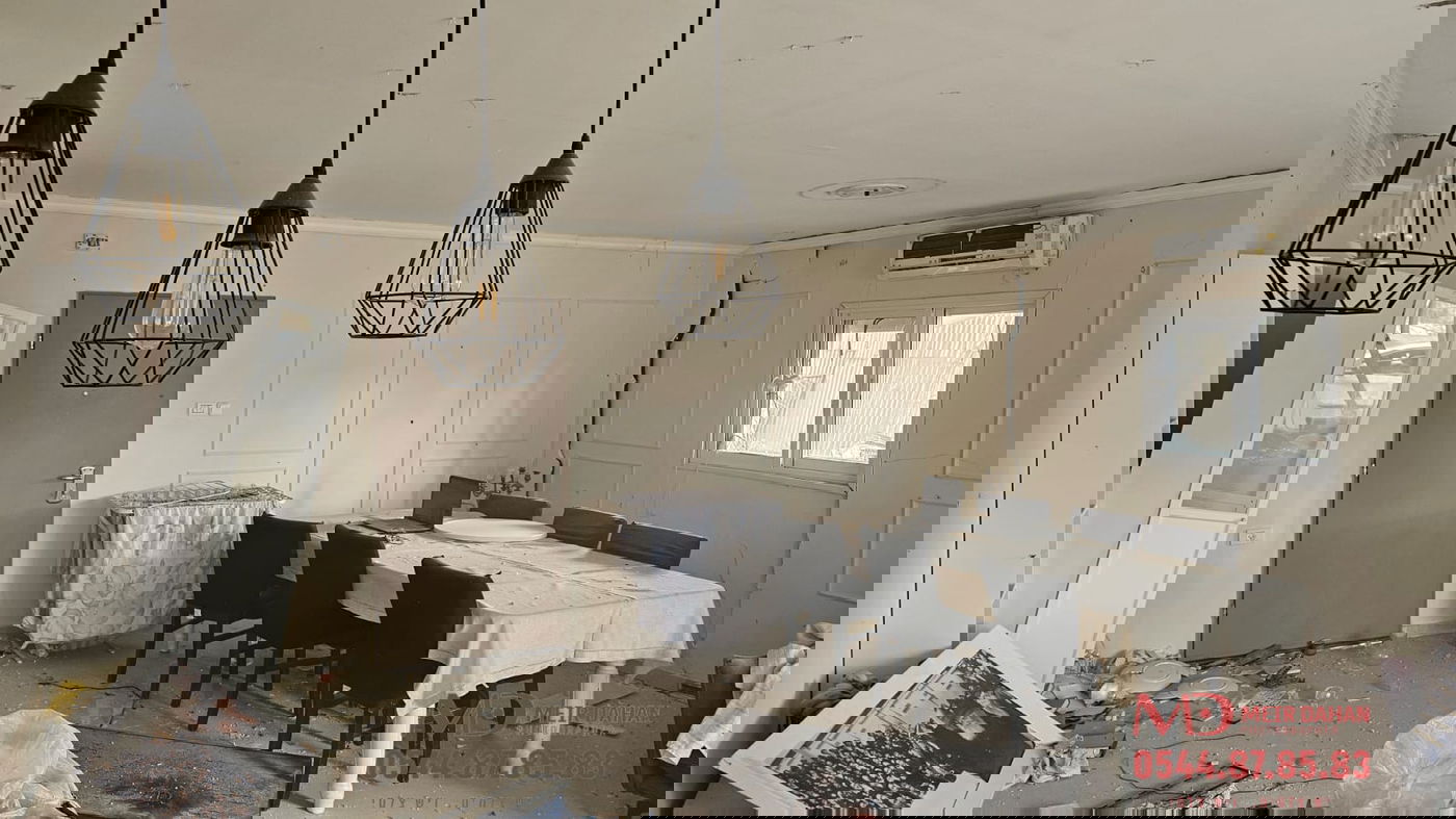 זירת הנפילה בכפר חב"ד