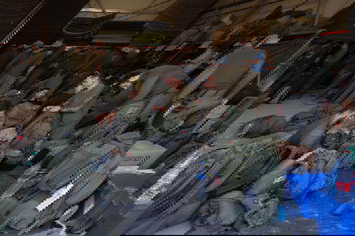 היערכות לכניסה ללבנון