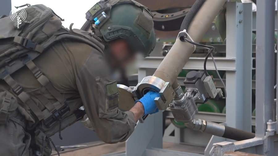 תיעוד של היערכות הכוחות