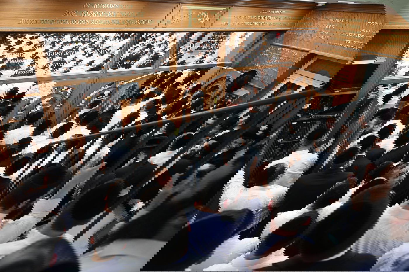 המנהיג הליטאי במשא השנתי בהיכל ישיבת מיר אשתקד