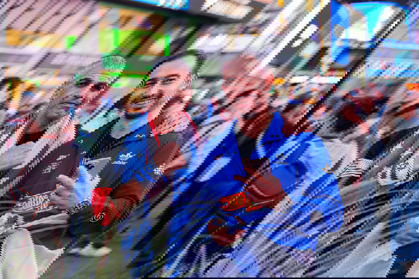 העצרת בטיימס סקוור, אמש 7.10