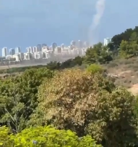 פגיעה ישירה באזור הקריות - היום