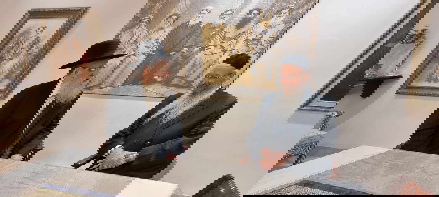 הראשון לציון הגר"ד יוסף בבתי גדולי ישראל | צפו בתיעוד