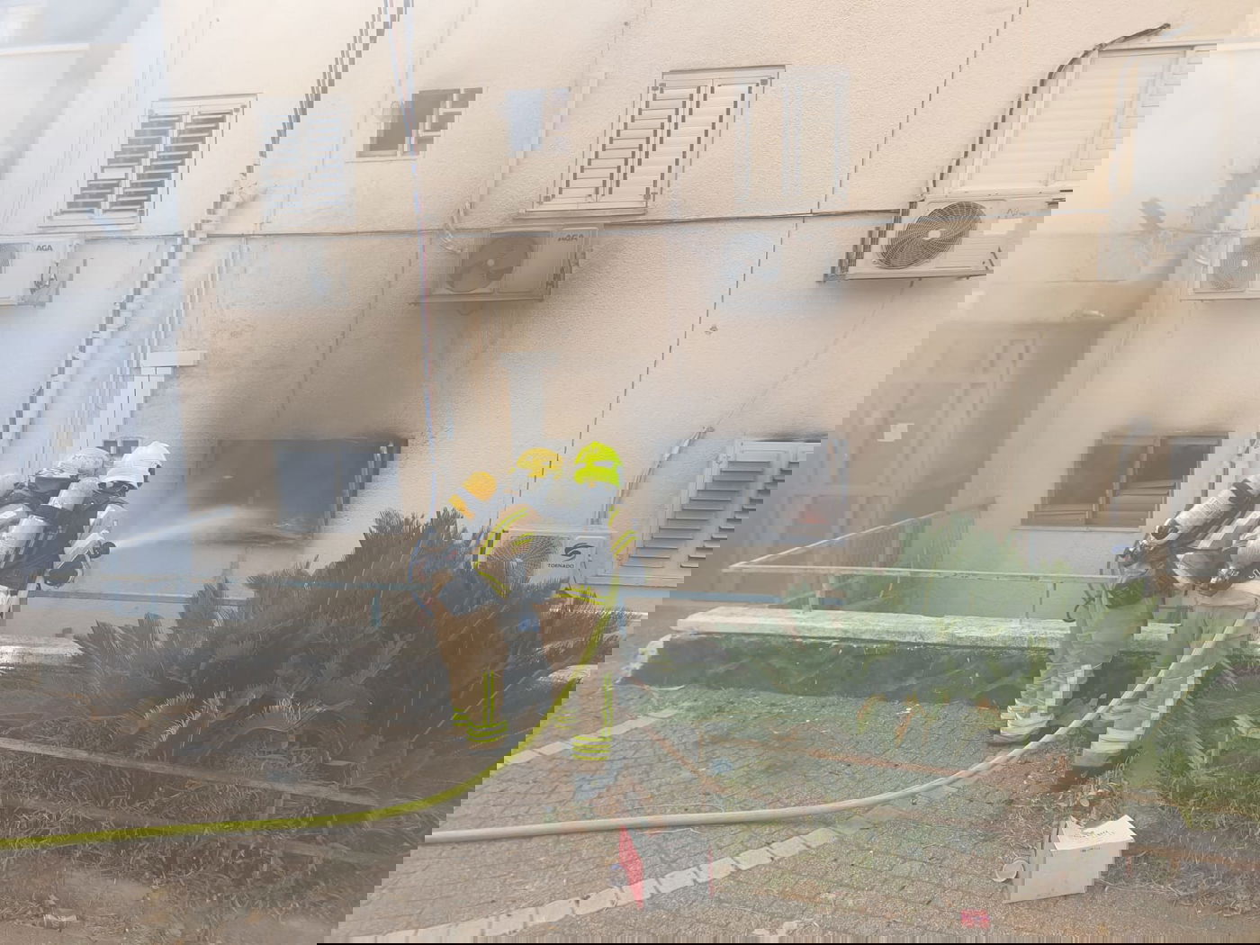 זירת פגיעה ישירה בקריית שמונה - היום