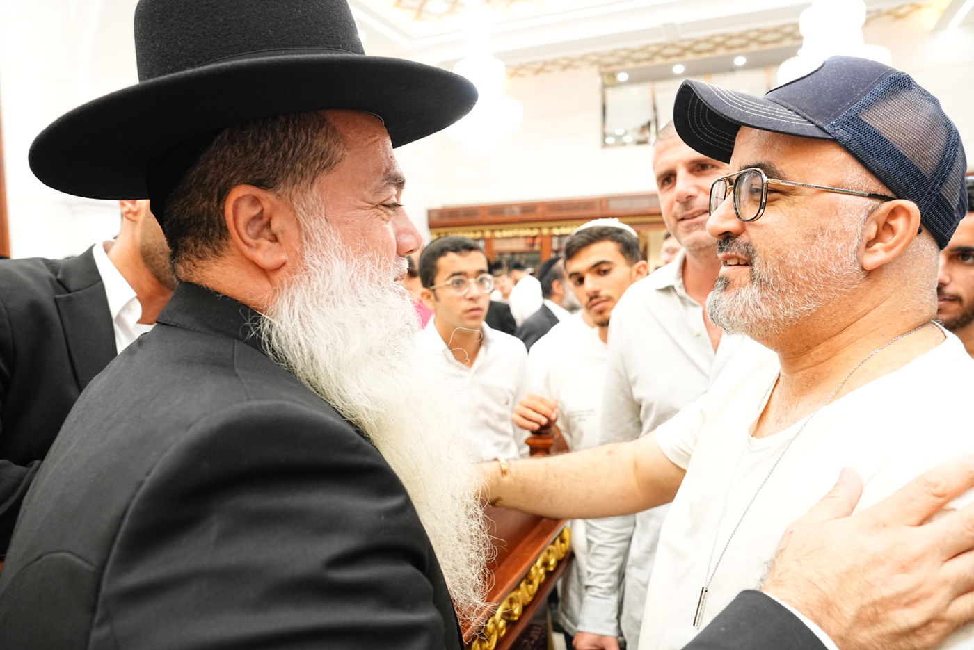 מעמד סליחות אצל הגאון הרב יגאל כהן 