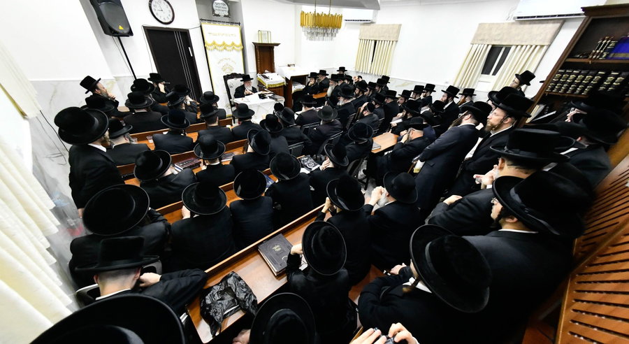 האדמו"ר מסאסוב בדרשת שבת שובה