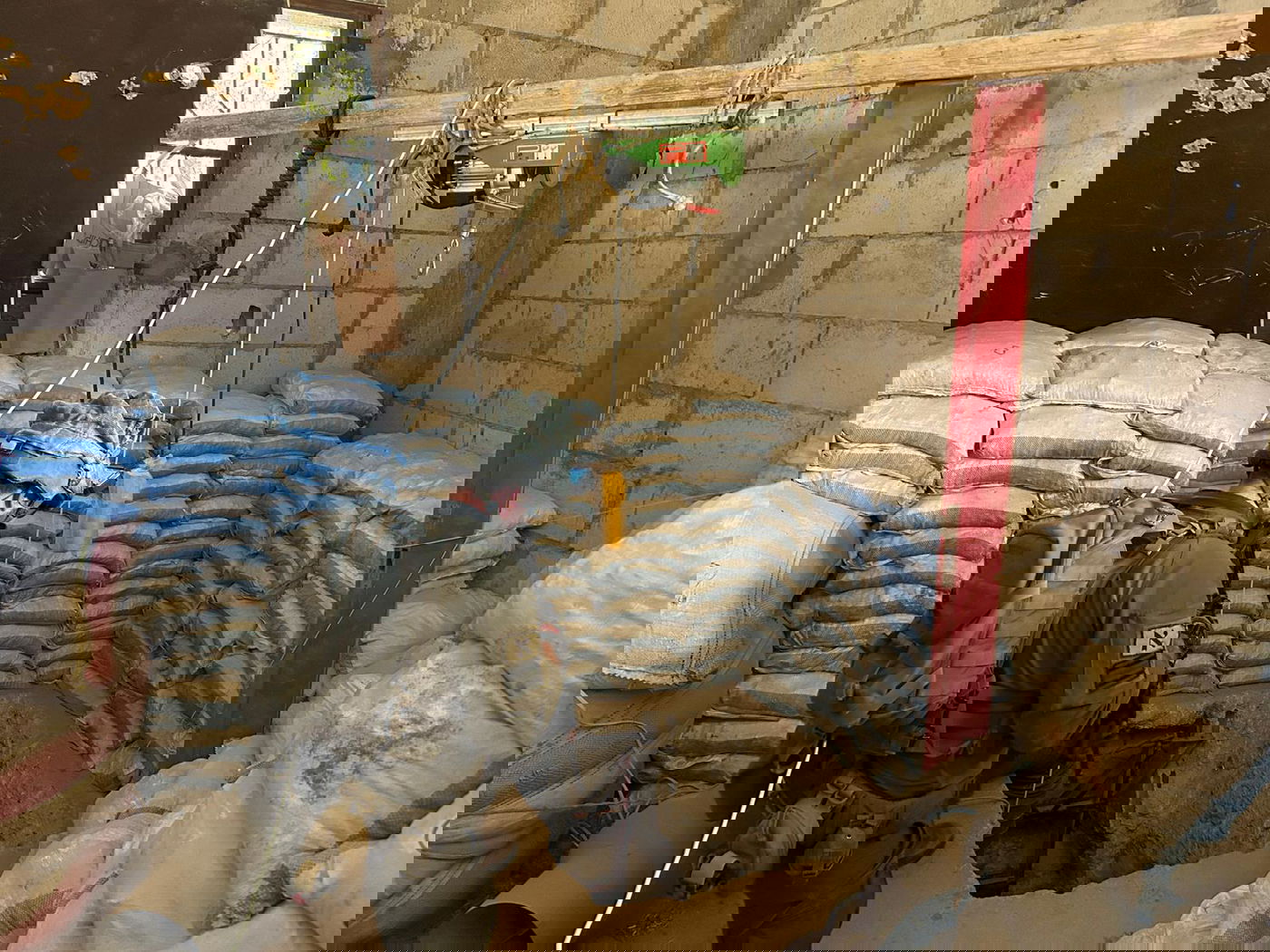 מחסן אמצעי לחימה שאותר בדרום לבנון 