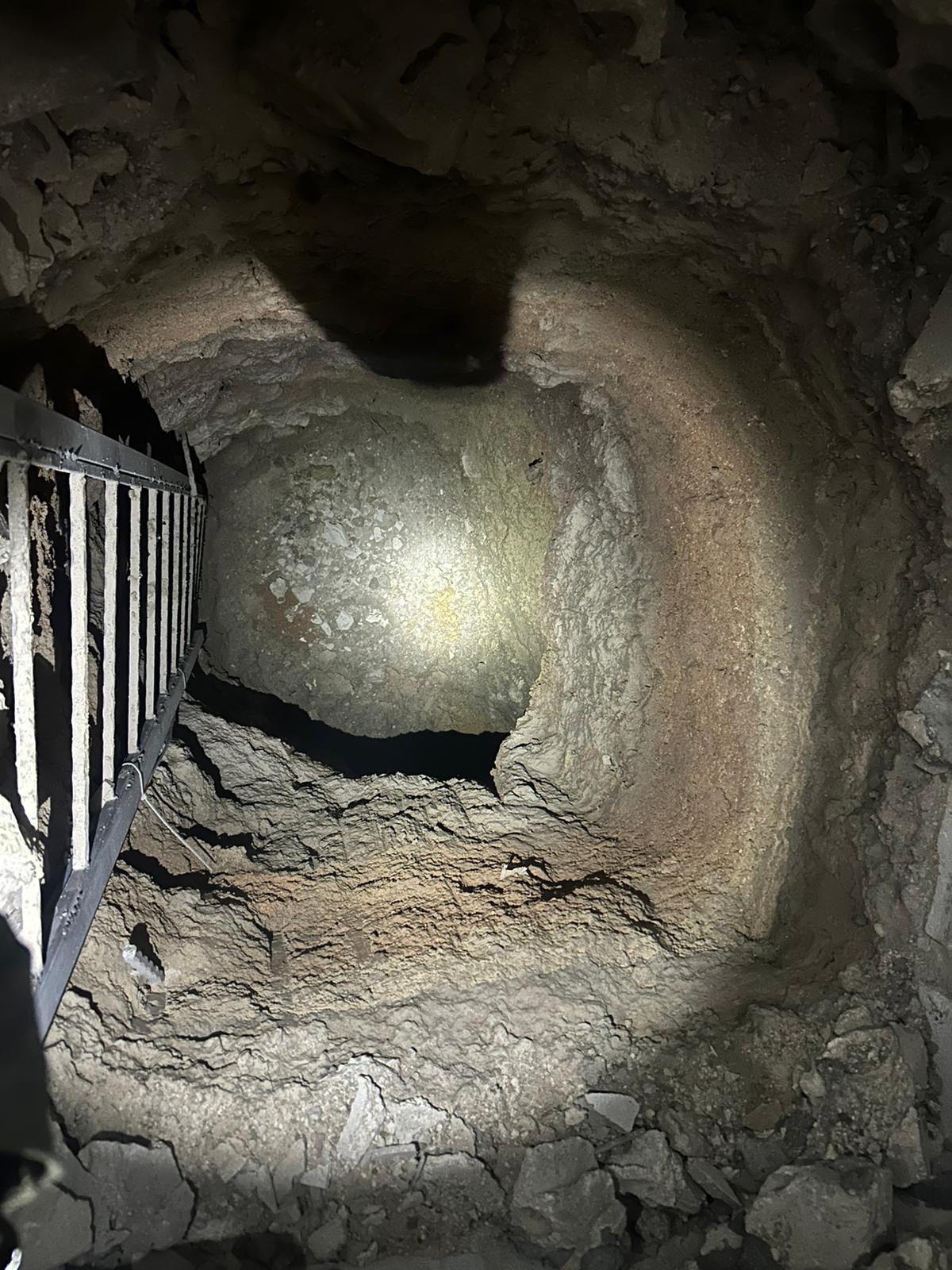 מחסן אמצעי לחימה שאותר בדרום לבנון