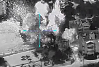 מטוסי קרב תקפו מתקנים של חיזבאללה בלבנון | כך זה נראה