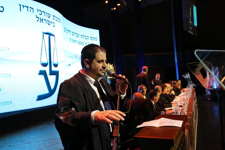 המשנה לראש לשכת עורכי הדין, עו"ד יוסף ויצמן