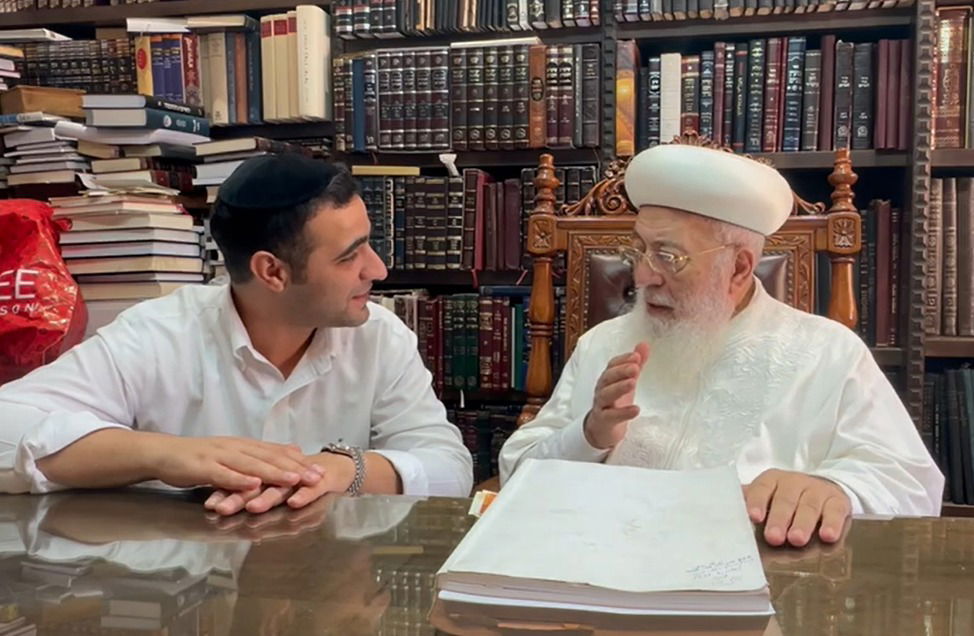 הראשון לציון הגר"ש עמאר בשיחה ל'כיכר השבת'