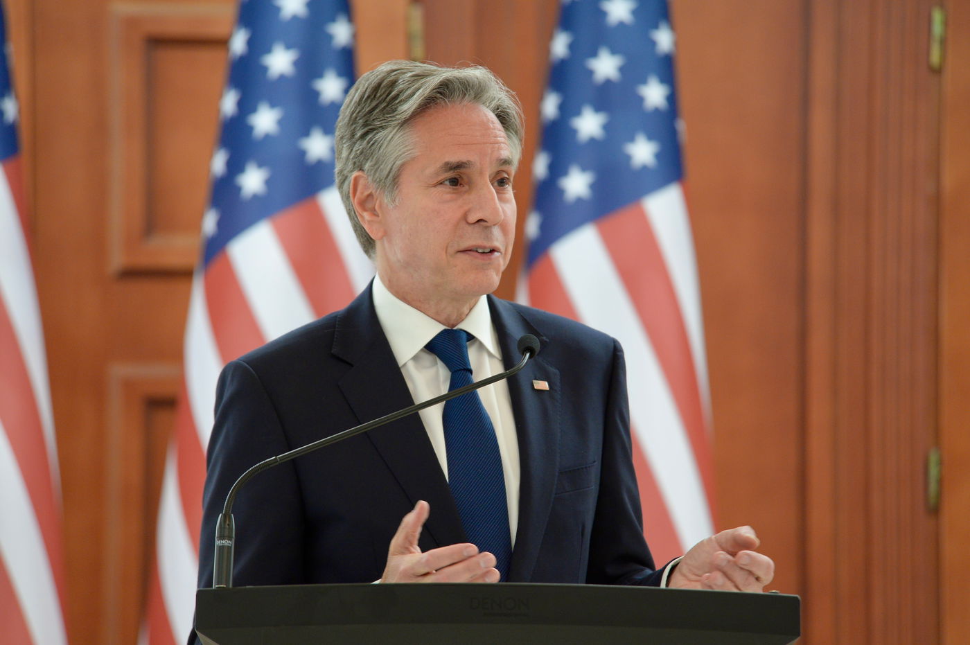 מזכיר המדינה לשעבר אנתוני בלינקן