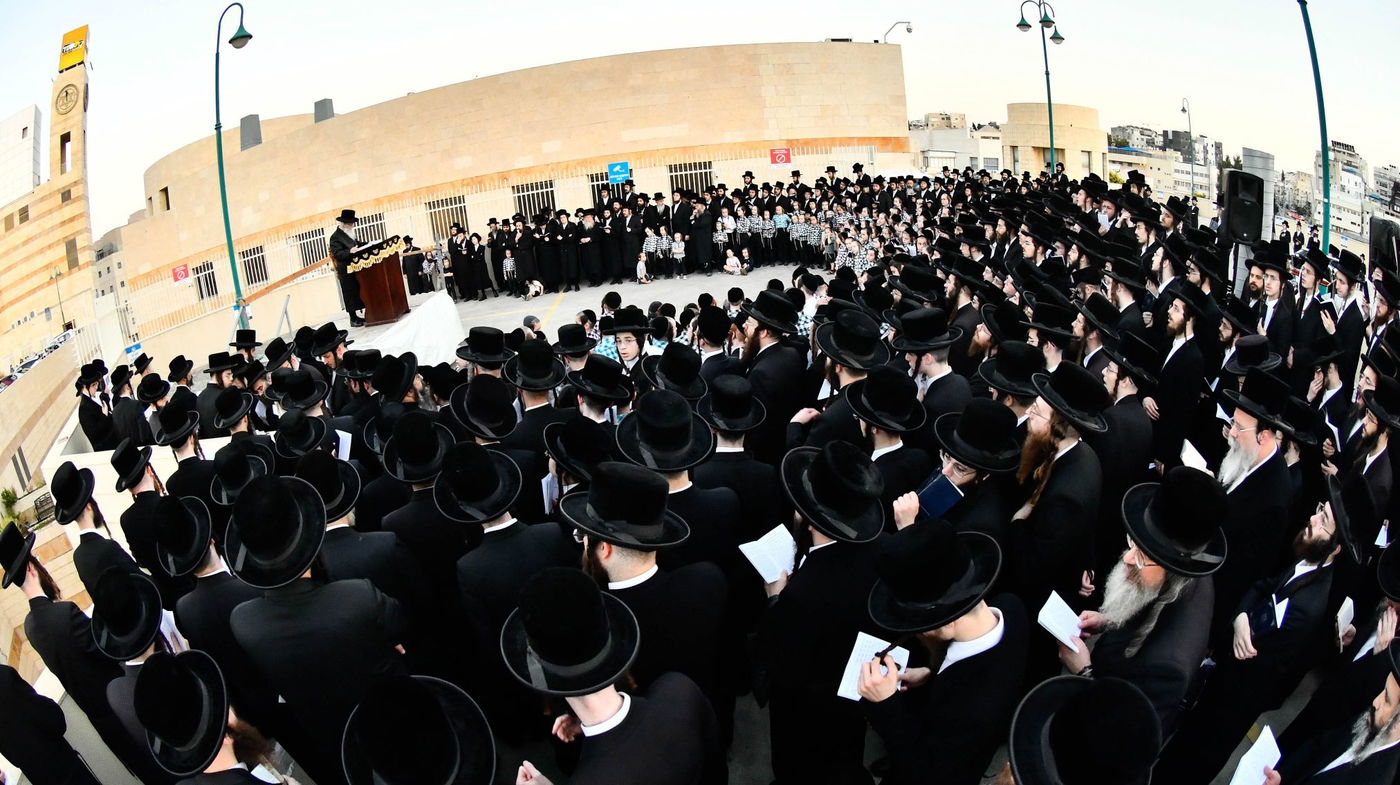 האדמו"ר מדארג בתשליך 