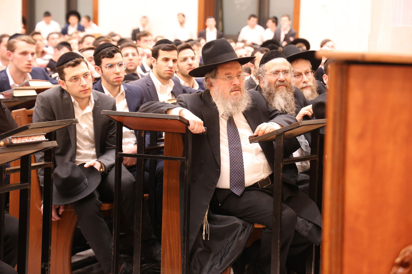 הגר"מ שטרנבוך בישיבת וולפסון