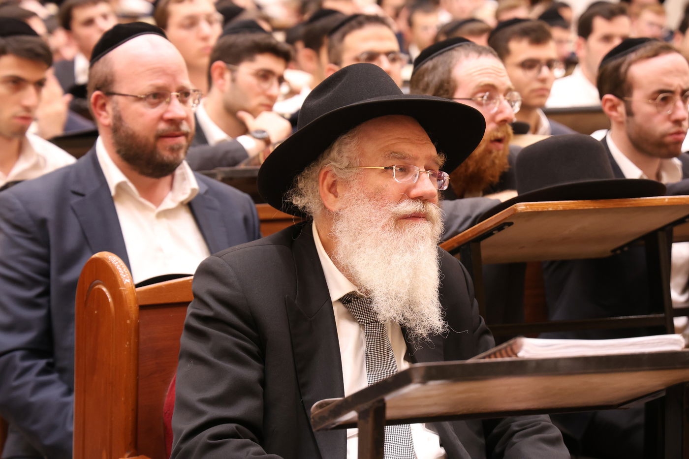 הגר"מ שטרנבוך בישיבת וולפסון