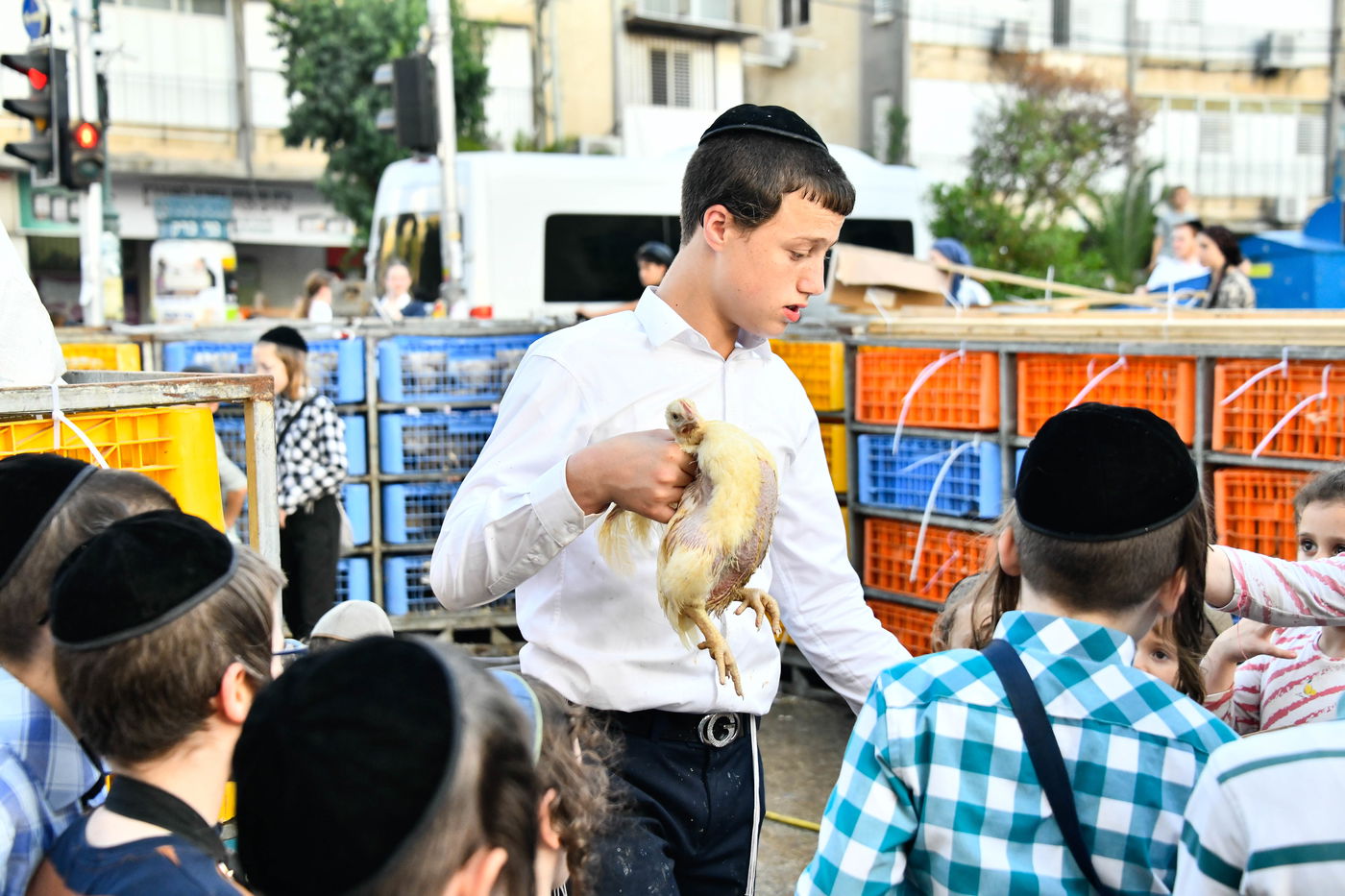 מנהג כפרות בבני ברק 