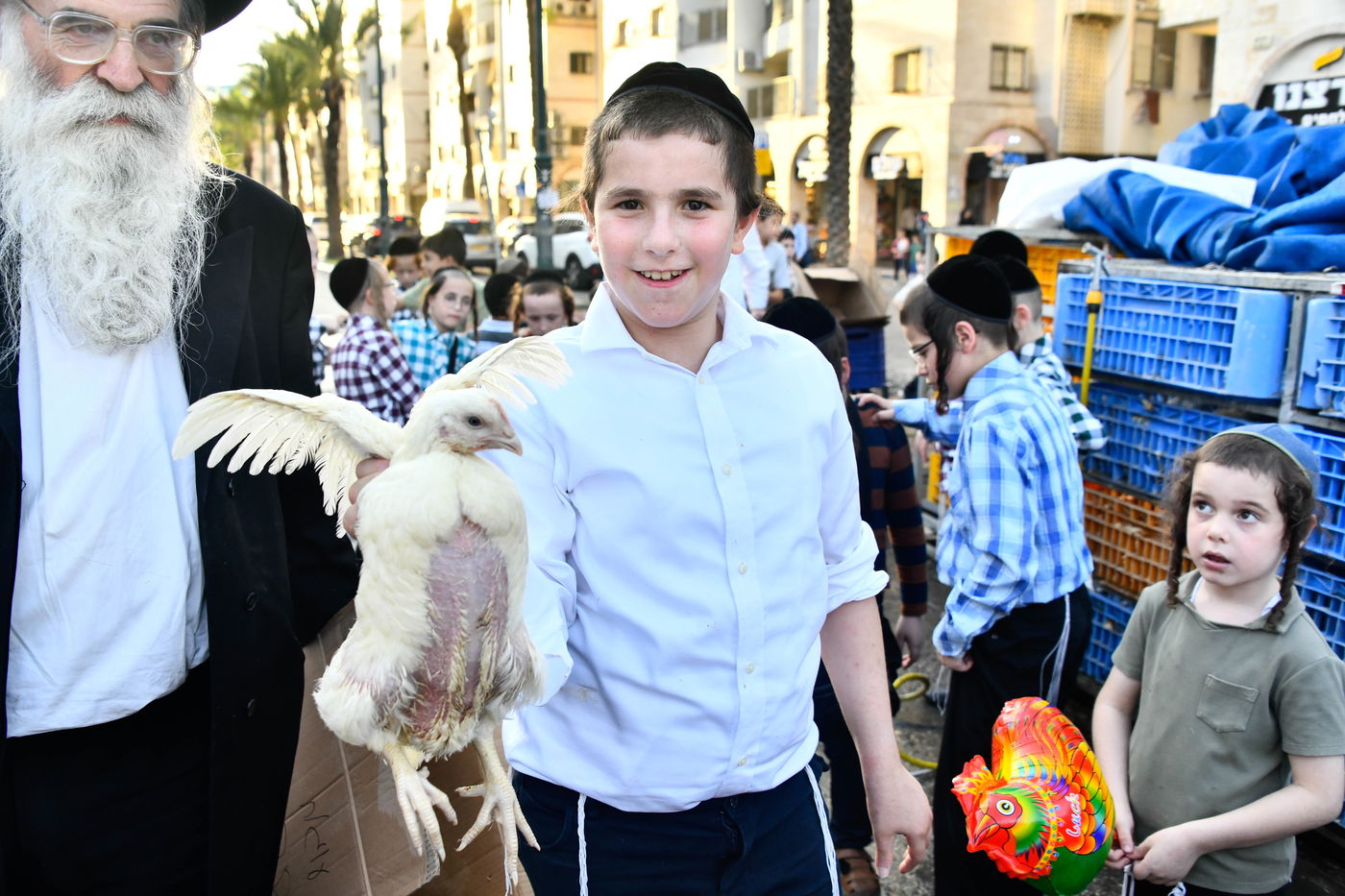 מנהג כפרות בבני ברק 