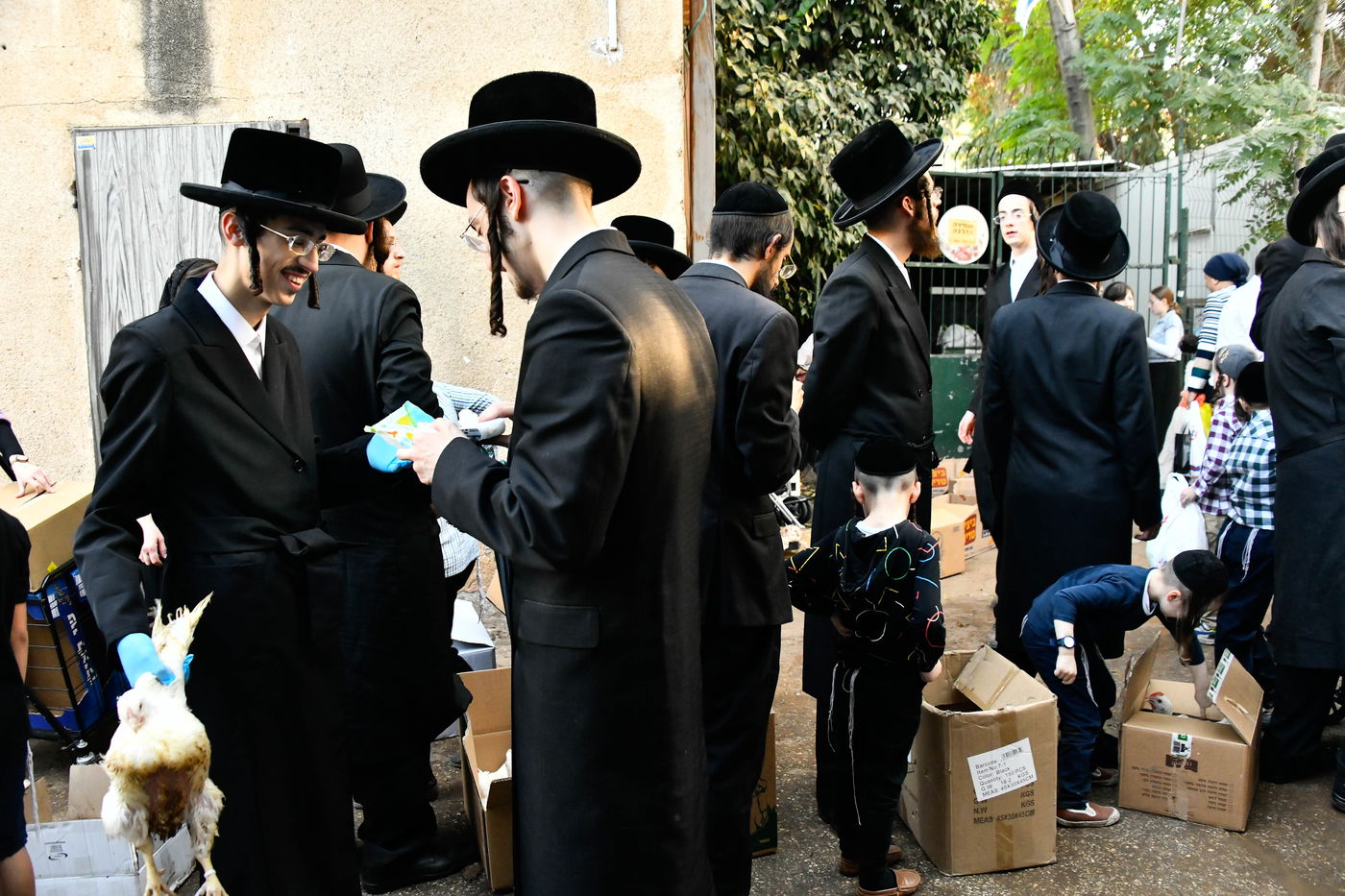 מנהג כפרות בבני ברק 