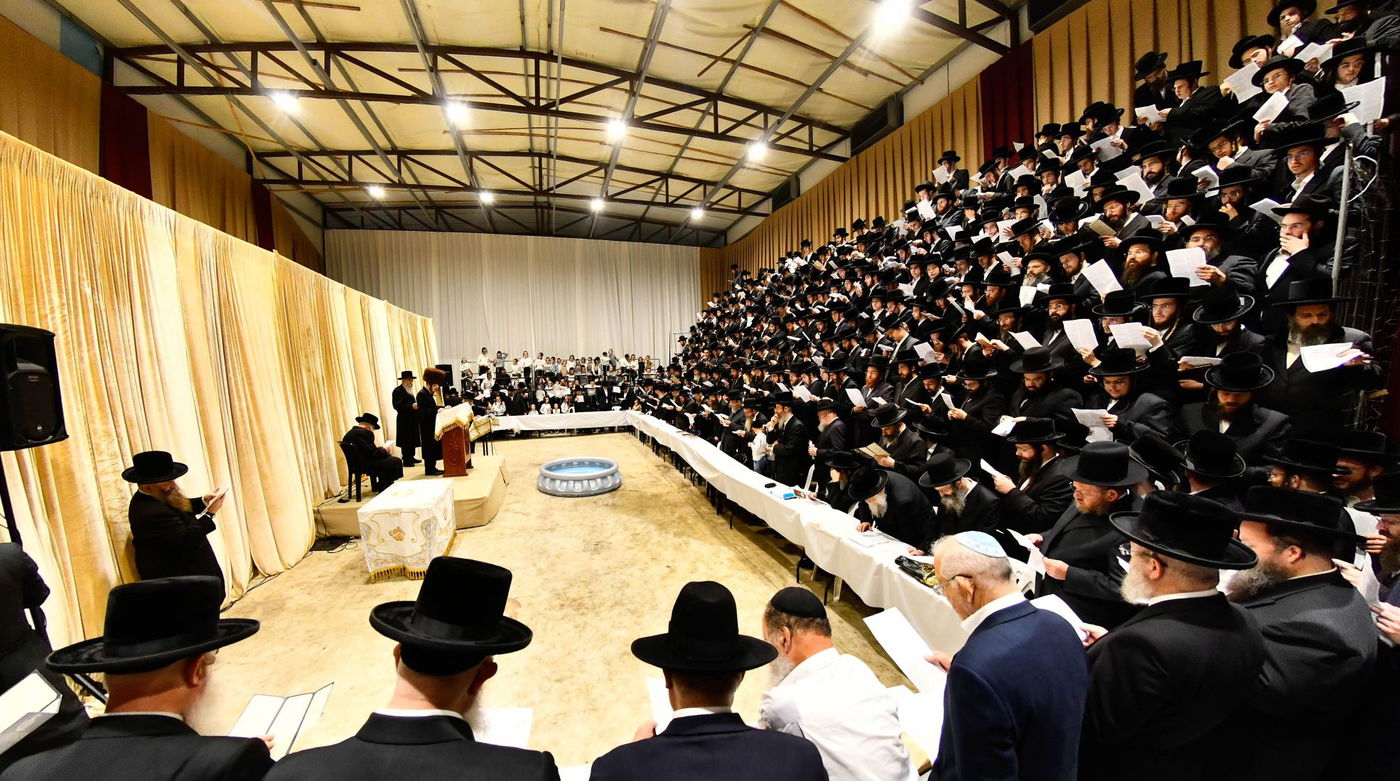 האדמו"ר מסאדיגורה במנהג תשליך