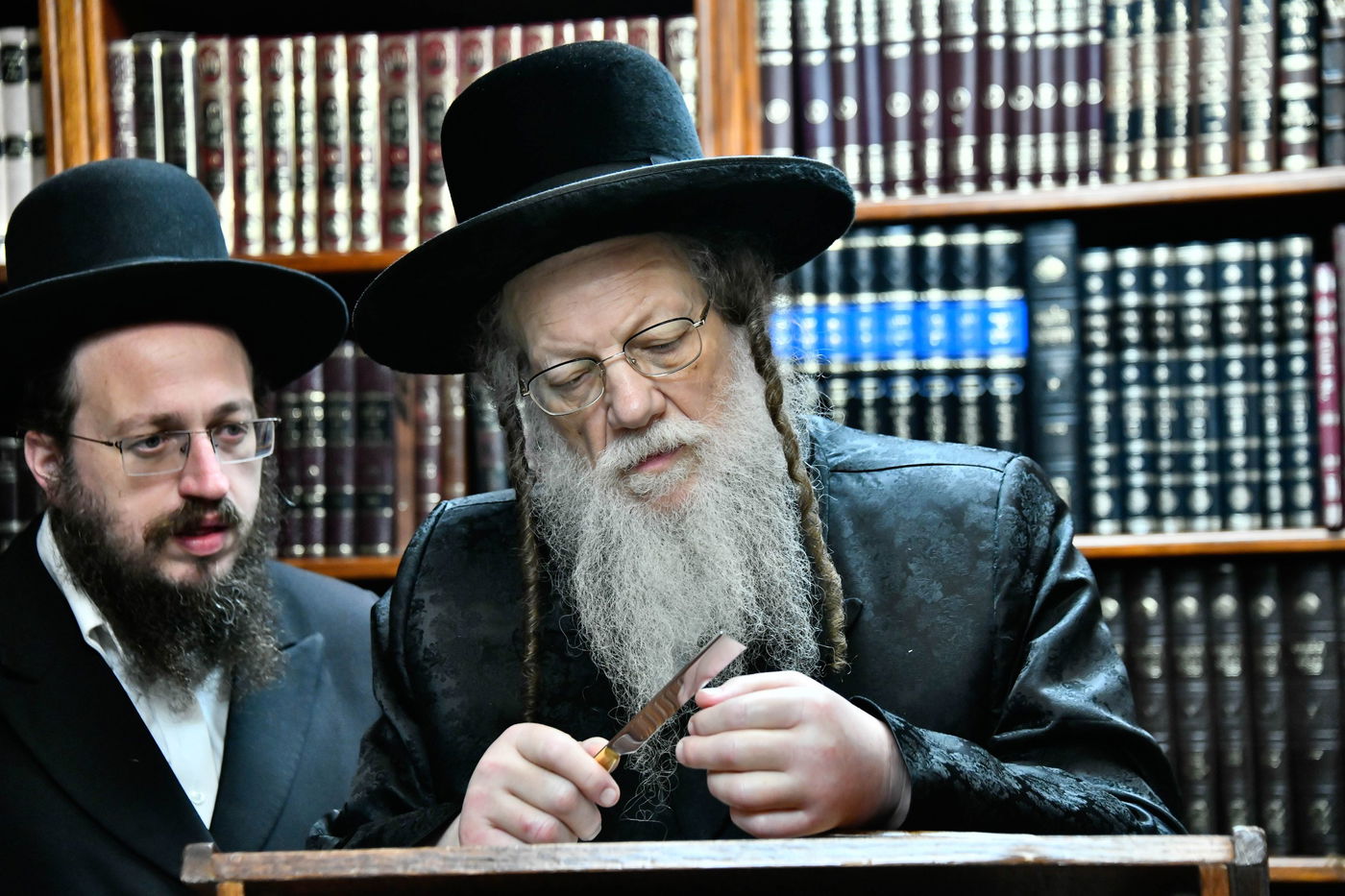 האדמו"ר ממודז'יץ במנהג כפרות