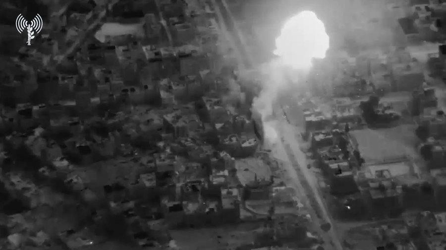 וכך נראית פעילות הלוחמים להשמדת אמל"ח של חמאס בג'באליה