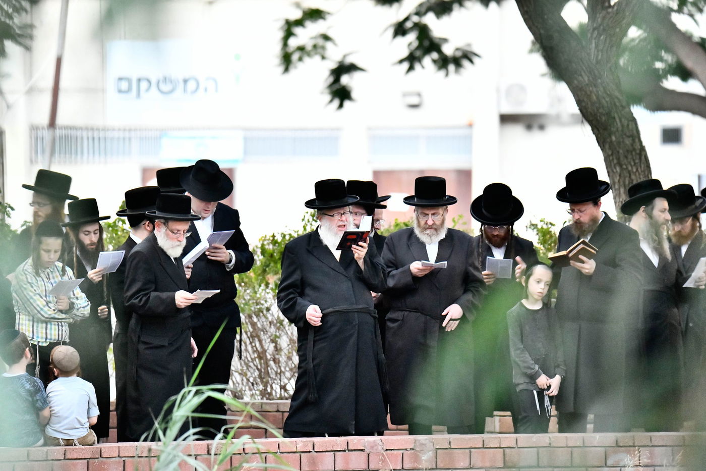 האדמו"ר מבוהוש בתשליך 