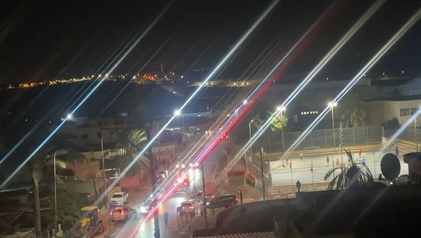 זירת האירוע הקשה בין בנימינה לואדי ערה | כטב"מ פגע פגיעה ישירה