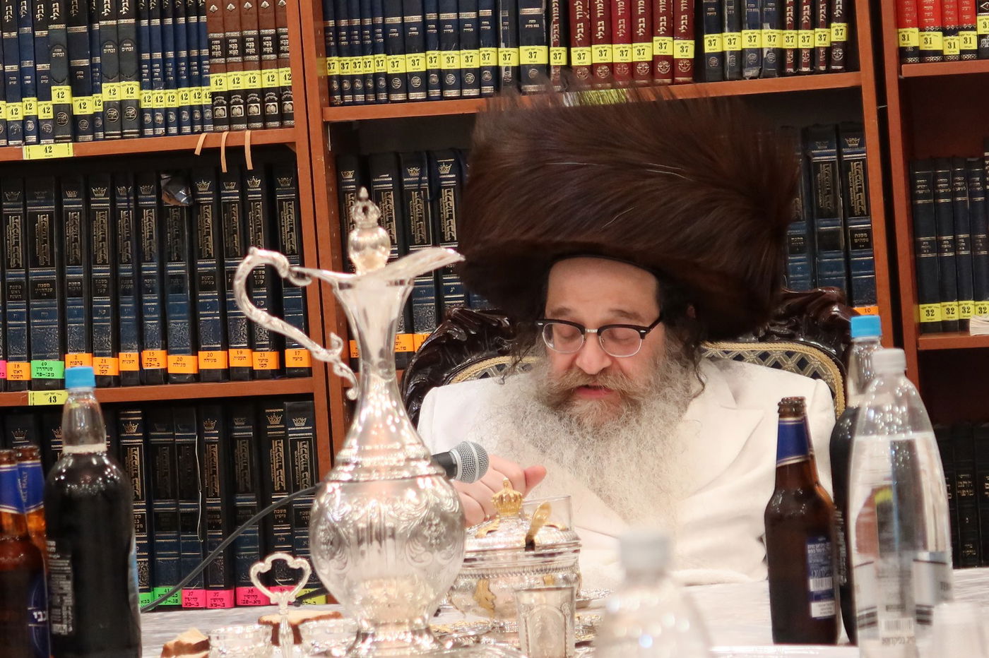 ערב ומוצאי יום כיפור בחצה"ק נדבורנה אלעד