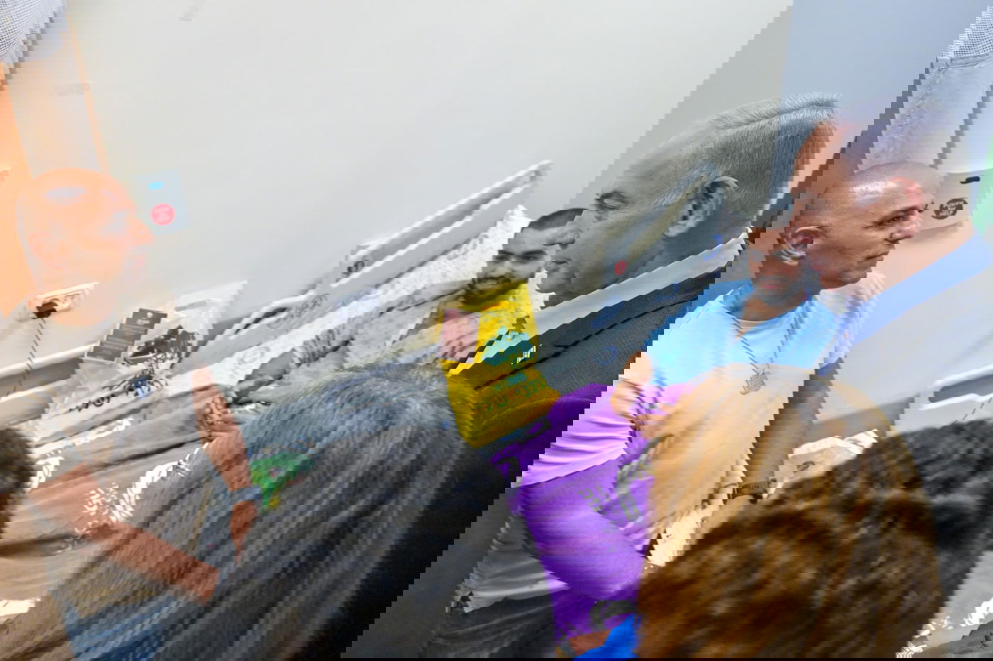 נתניהו בביקור אצל הפצועים