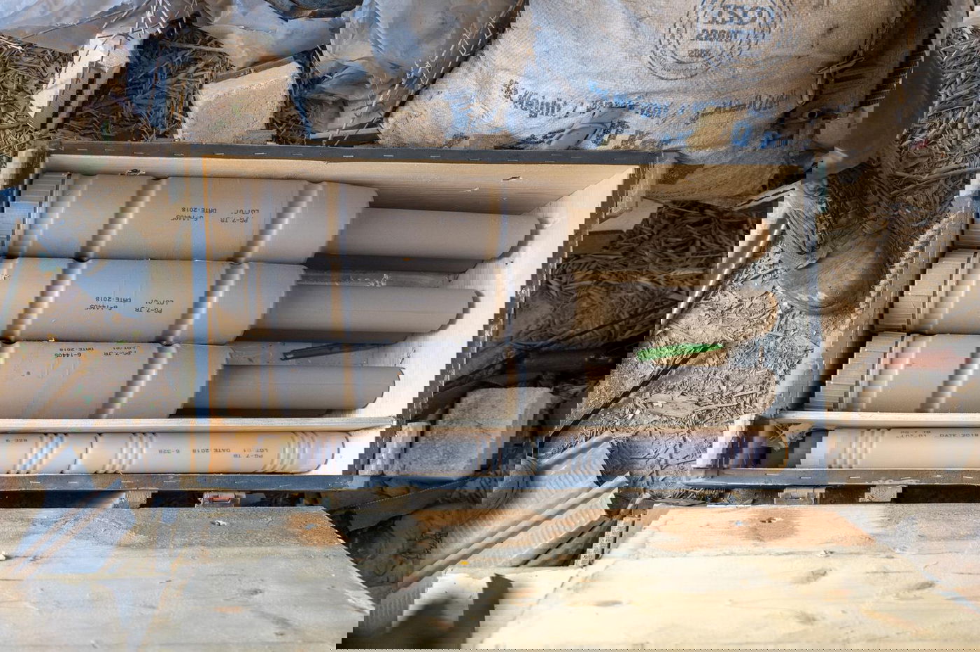 אמצעי לחימה שאותרו