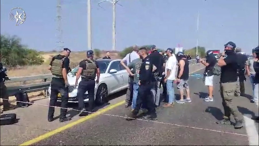 זירת הפיגוע