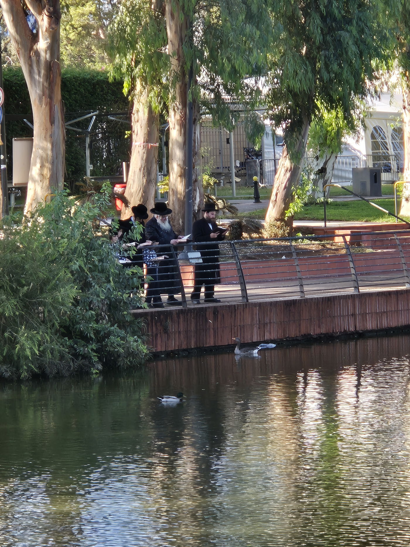 האדמו"ר מלינסק בתשליך 