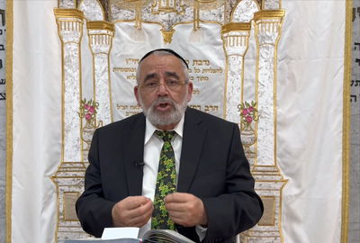 הרב שלמה זביחי בפרסית על 'חג הסוכות' • צפו 