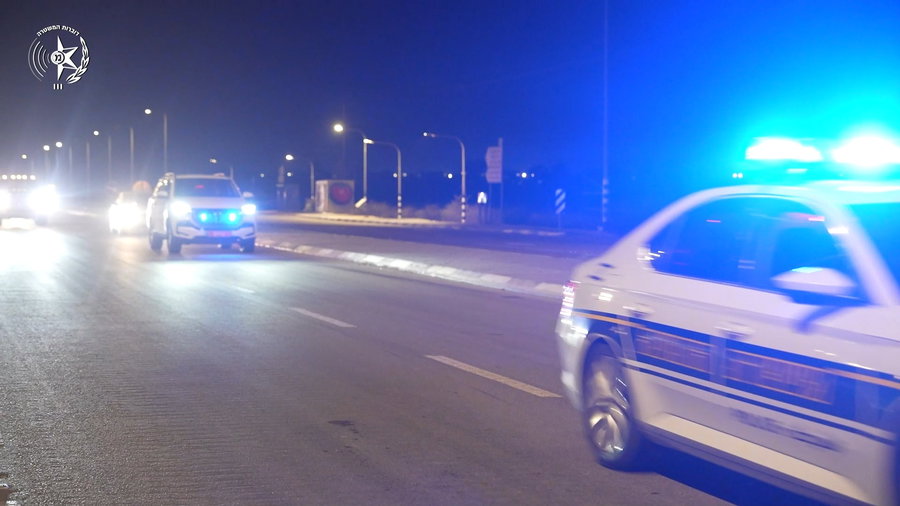 הליווי המשטרתי