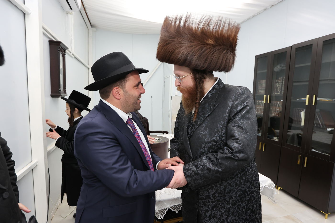 שמחת בית השואבה עם האדמו"ר מספינקא בית שמש ברמת בית שמש ד' 3