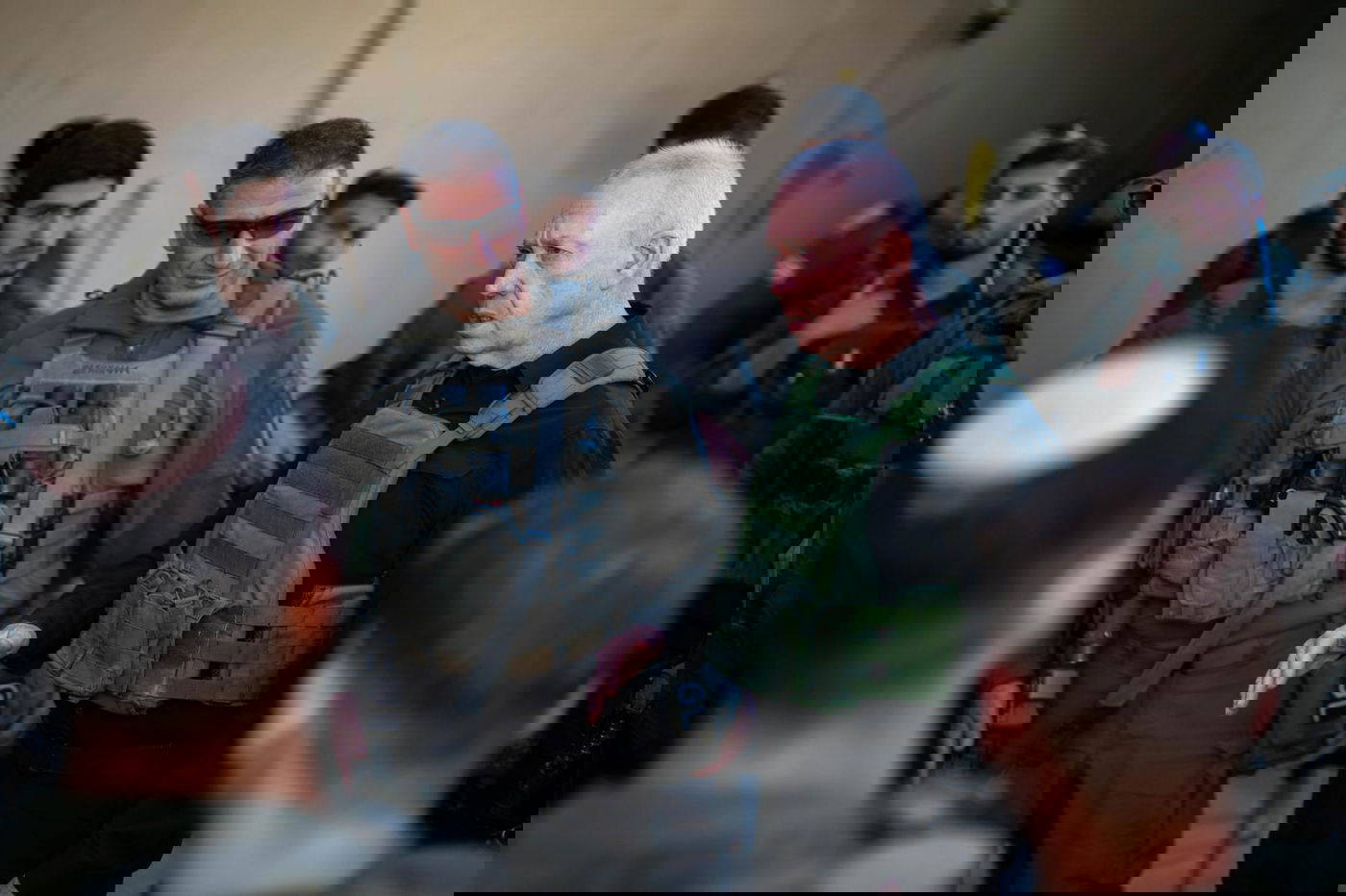 שר הביטחון גלנט עם לוחמי אוגדה 98 בגבול ישראל-לבנון