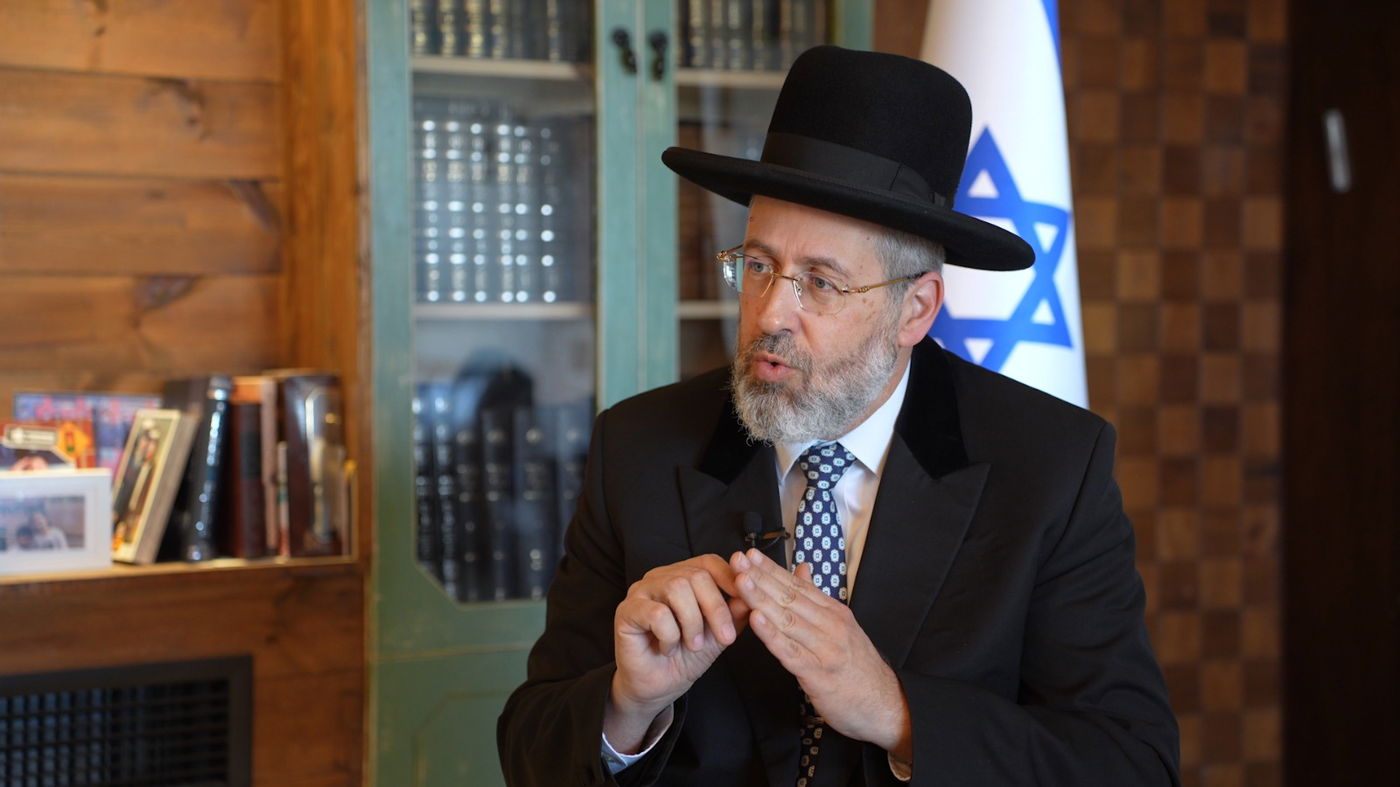 הגר"ד לאו בריאיון עבר ל'כיכר השבת'