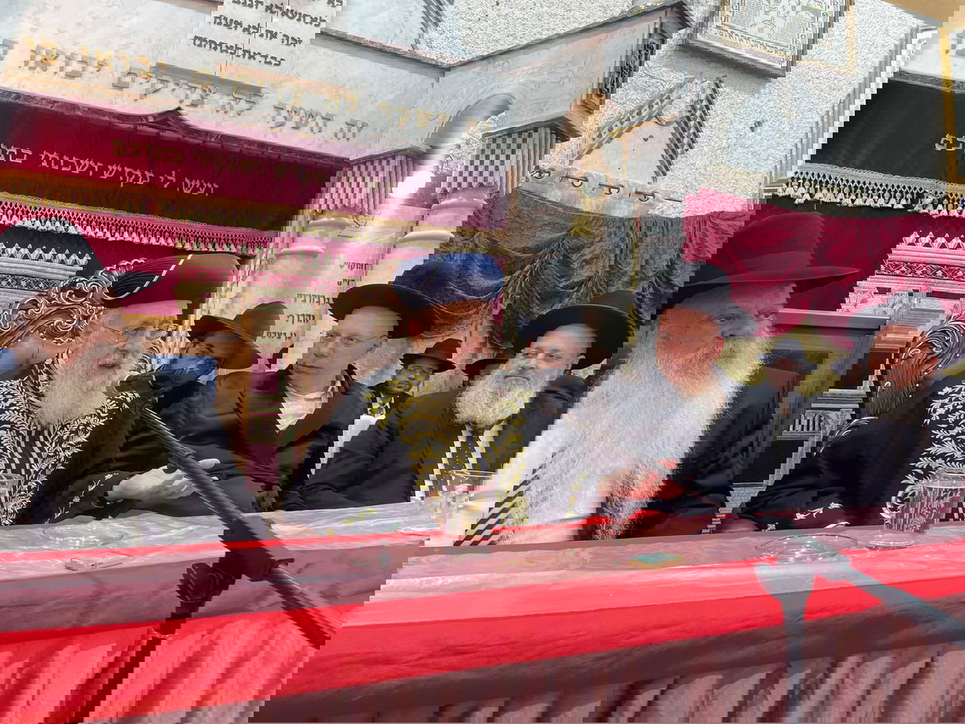 הקבלת פני רבו בישיבת 'אור דוד'