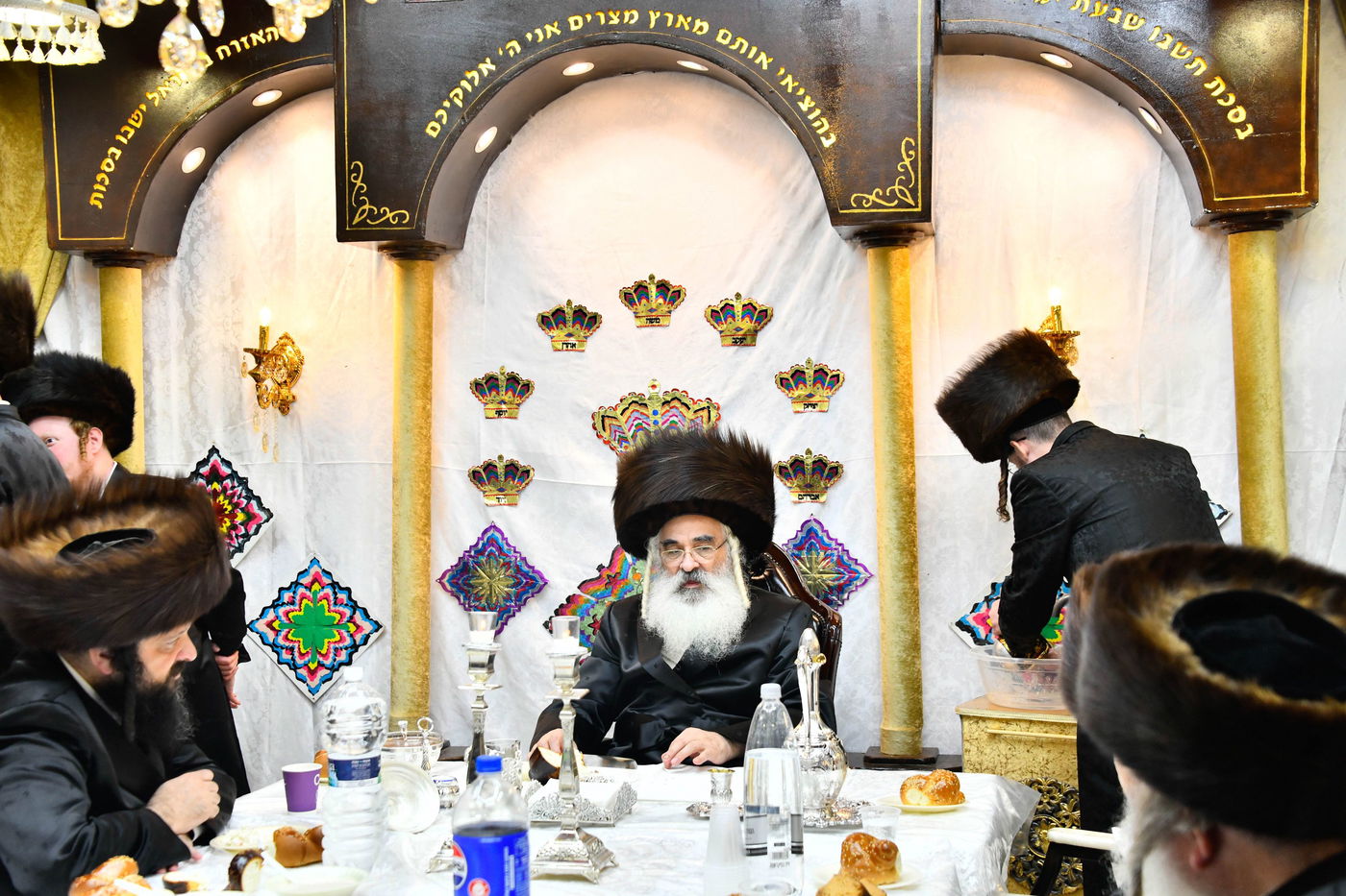 חול המועד סוכות בחצה"ק דושינסקיא