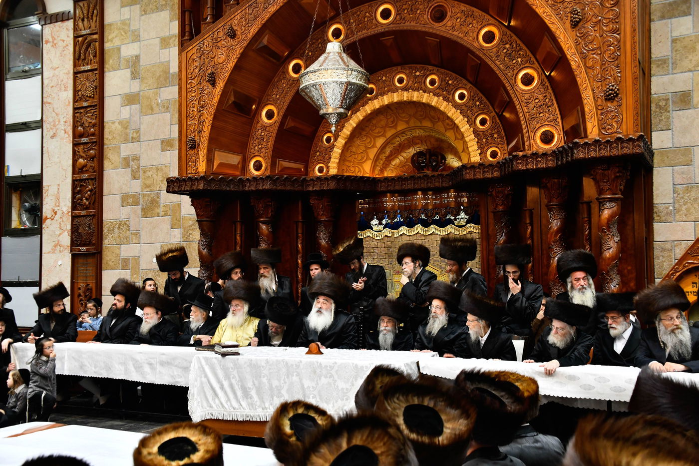 חול המועד סוכות בחצה"ק דושינסקיא