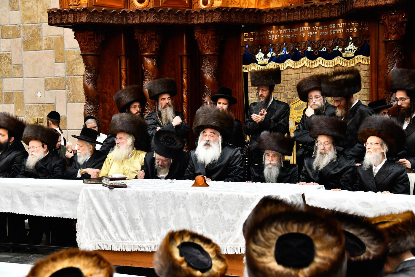 חול המועד סוכות בחצה"ק דושינסקיא