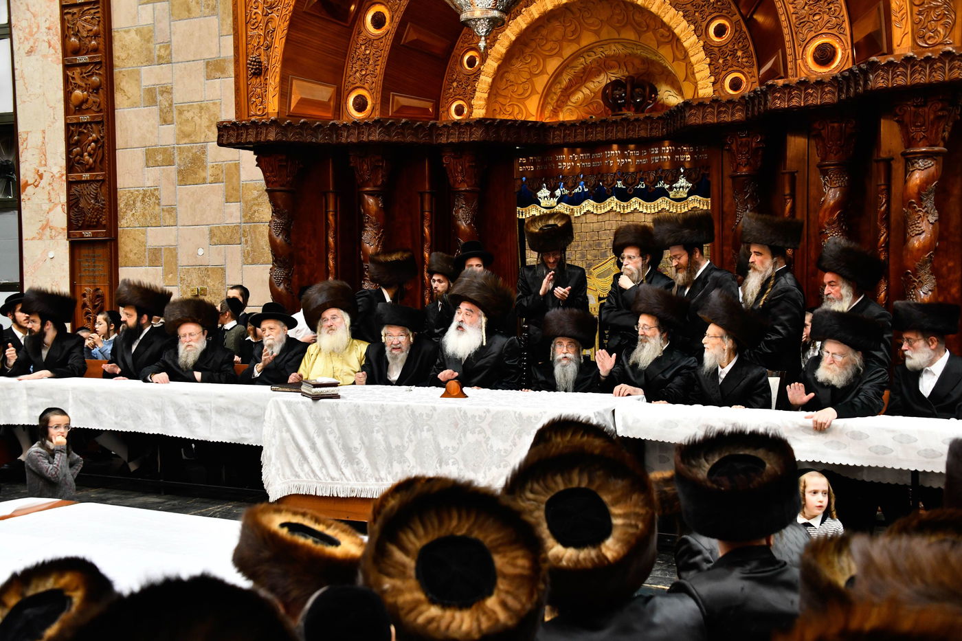 חול המועד סוכות בחצה"ק דושינסקיא