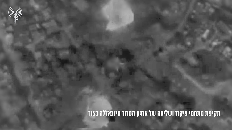 תקיפת מתחמי פיקוד ושליטה של חיזבאללה