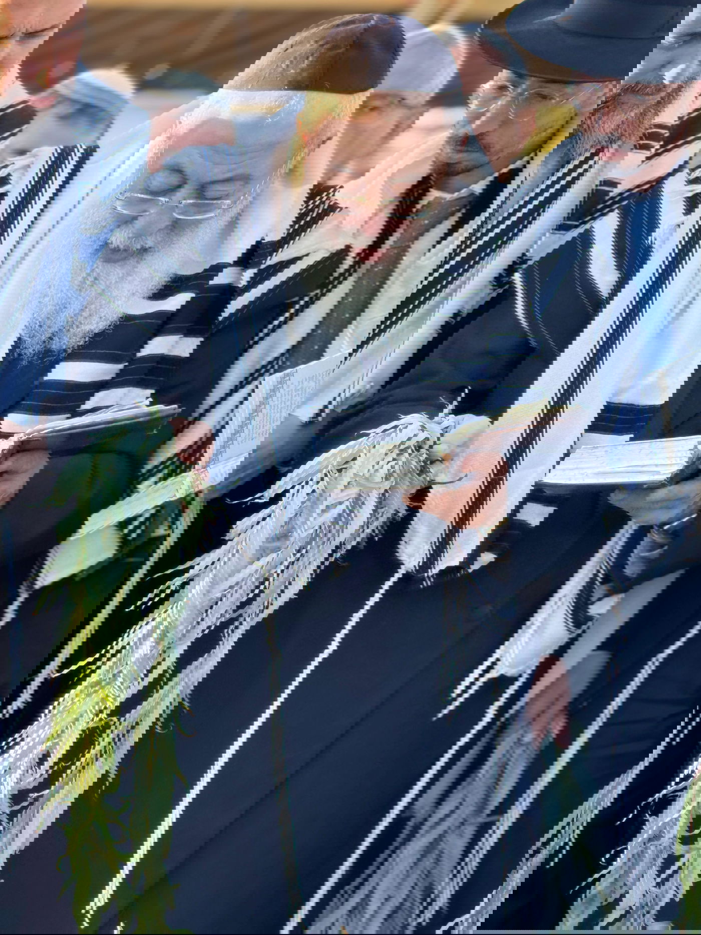 הראשל"צ הגרש"מ עמאר בהושענות וחיבוט הערבה | צפו