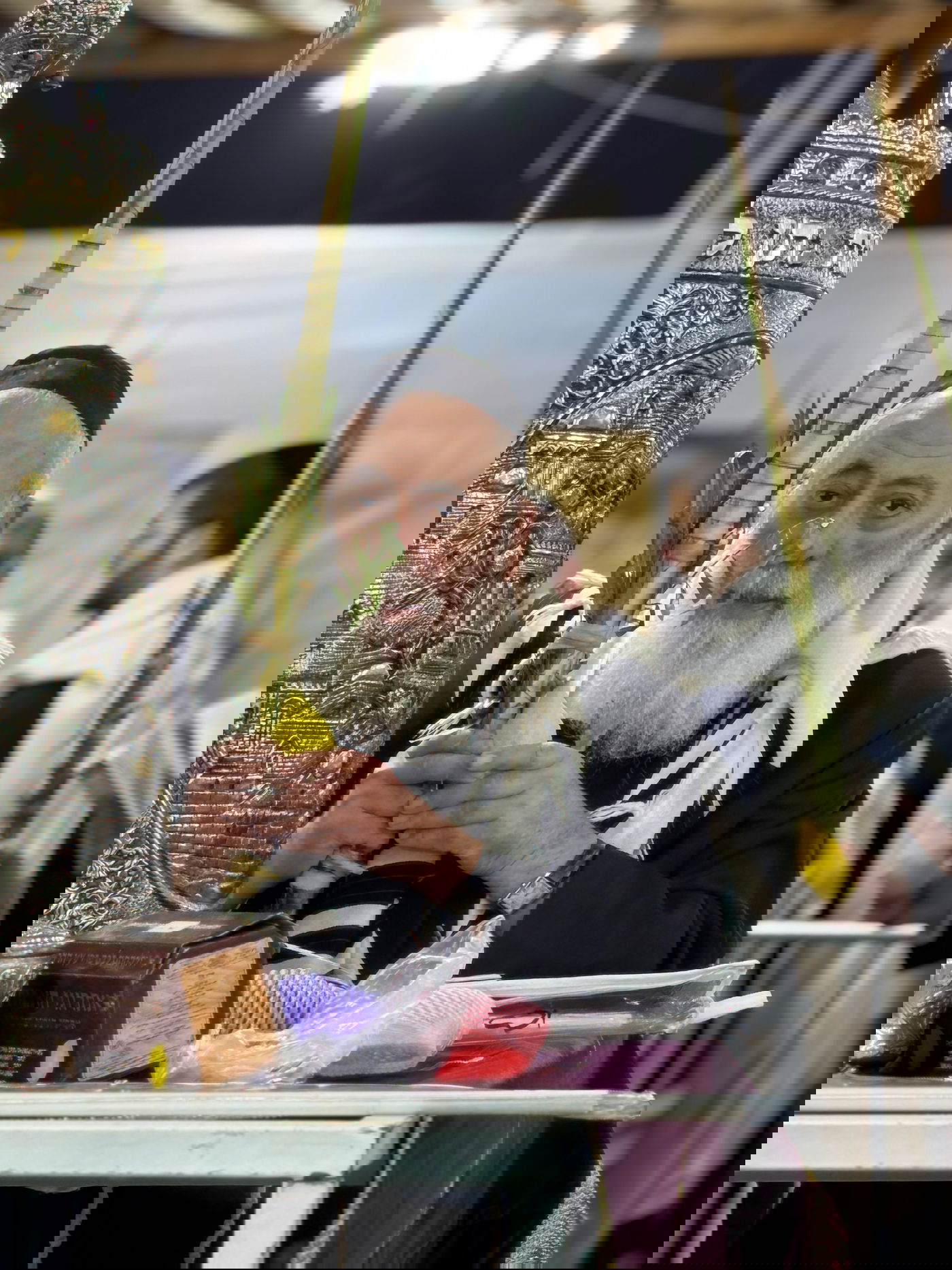 הראשל"צ הגרש"מ עמאר בהושענות וחיבוט הערבה | צפו