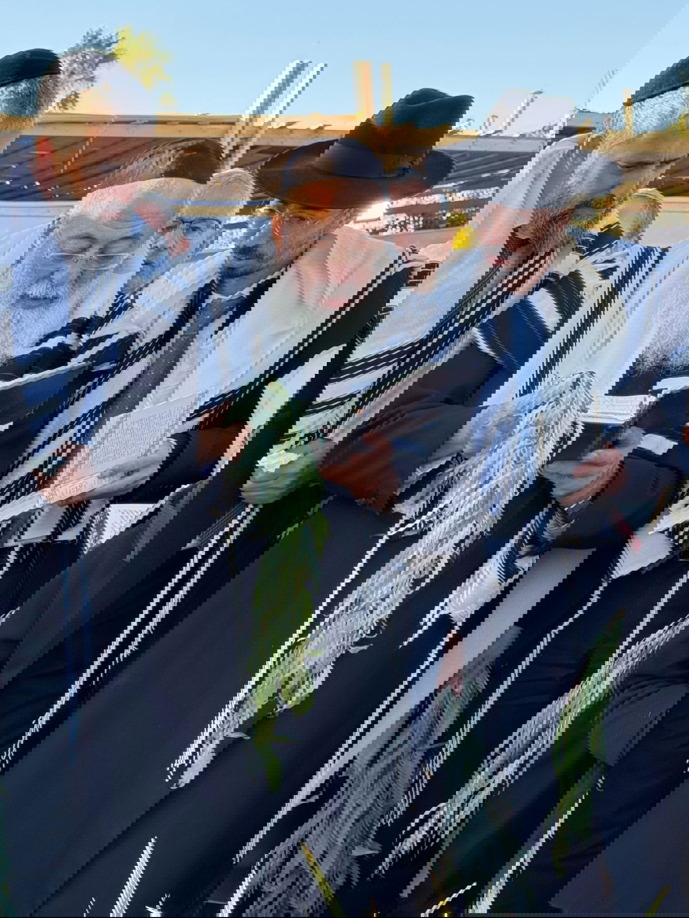 הראשל"צ הגרש"מ עמאר בהושענות וחיבוט הערבה | צפו