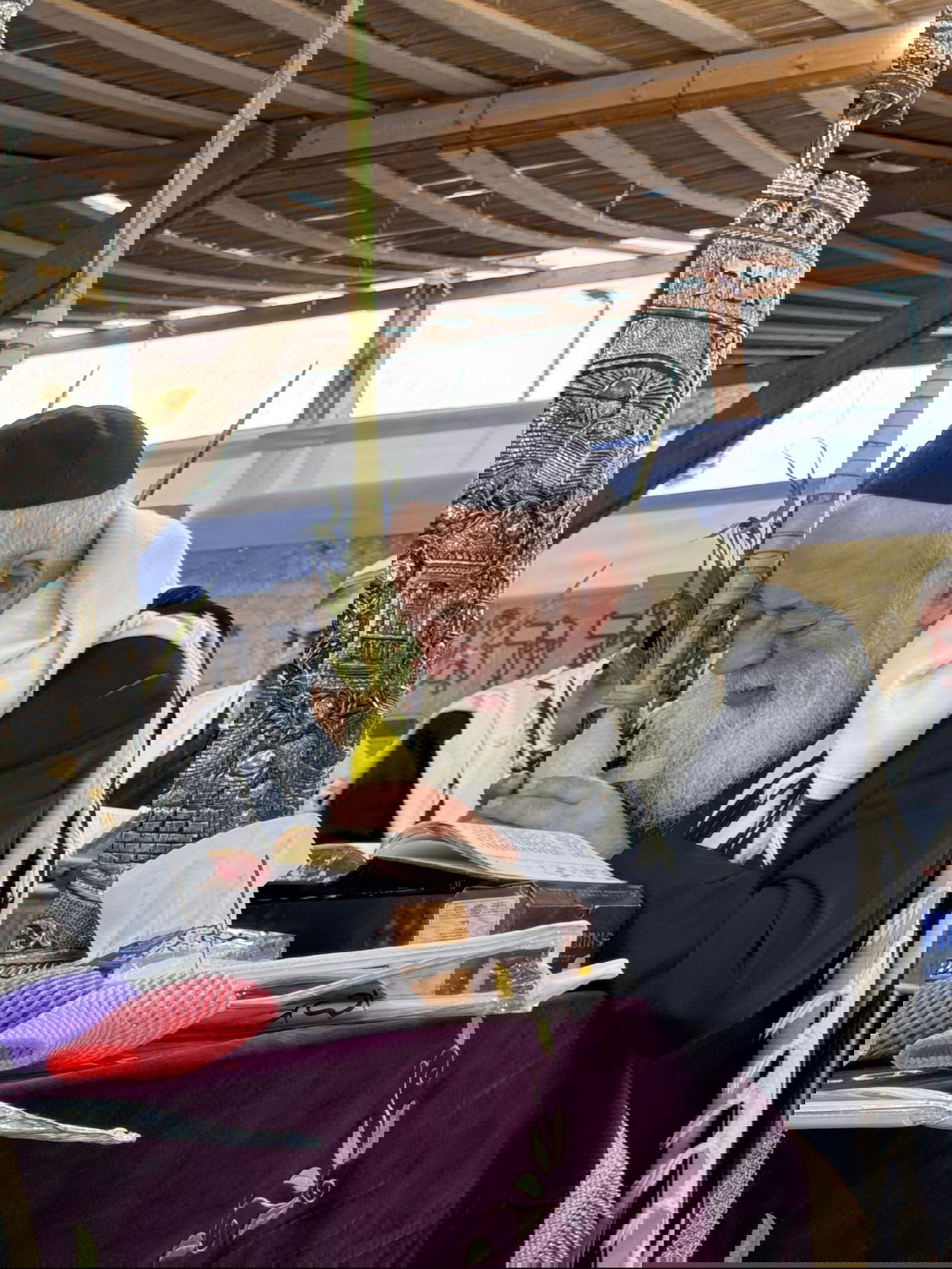 הראשל"צ הגרש"מ עמאר בהושענות וחיבוט הערבה | צפו