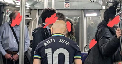 צרפת: גבר בחולצה עם כיתוב "אנטי-יהודי"; נפתחה חקירה