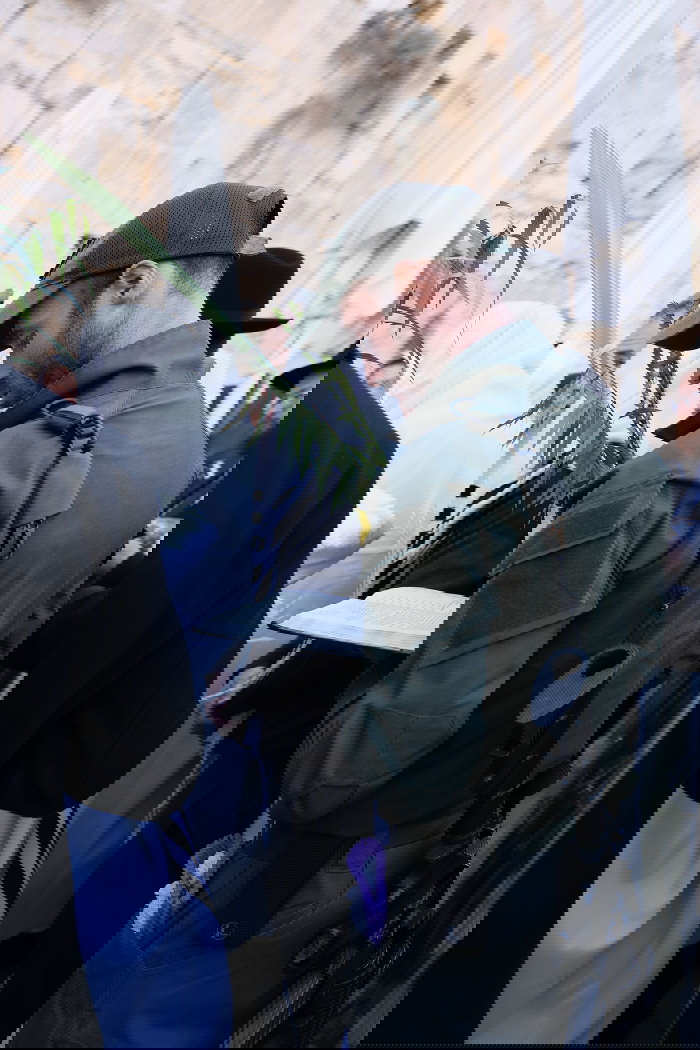 תפילת שחרית בכותל המערבי, הושענא רבה תשפ"ה