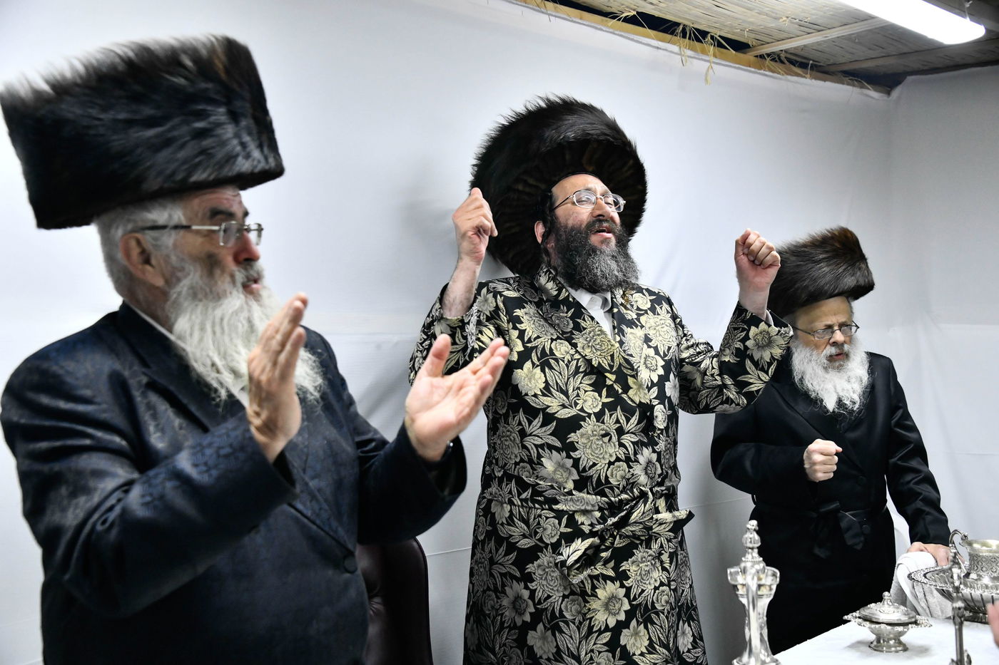 טיש חוה"מ סוכות בספינקא רמת אהרן 